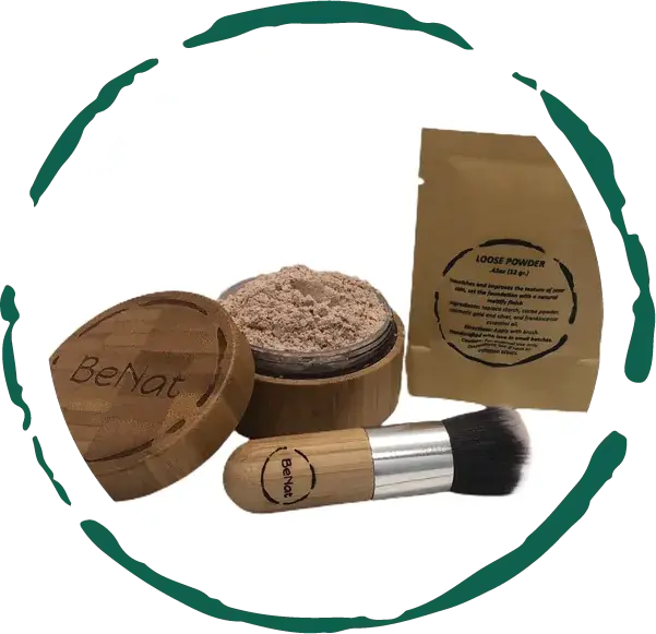 Translucent Loose Powder Set Hind boutique