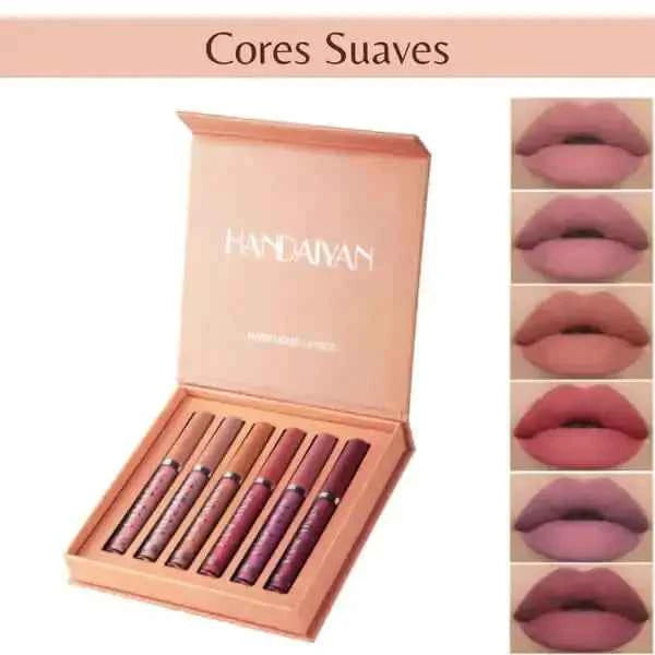 Conjunto de Batons Líquidos Matte