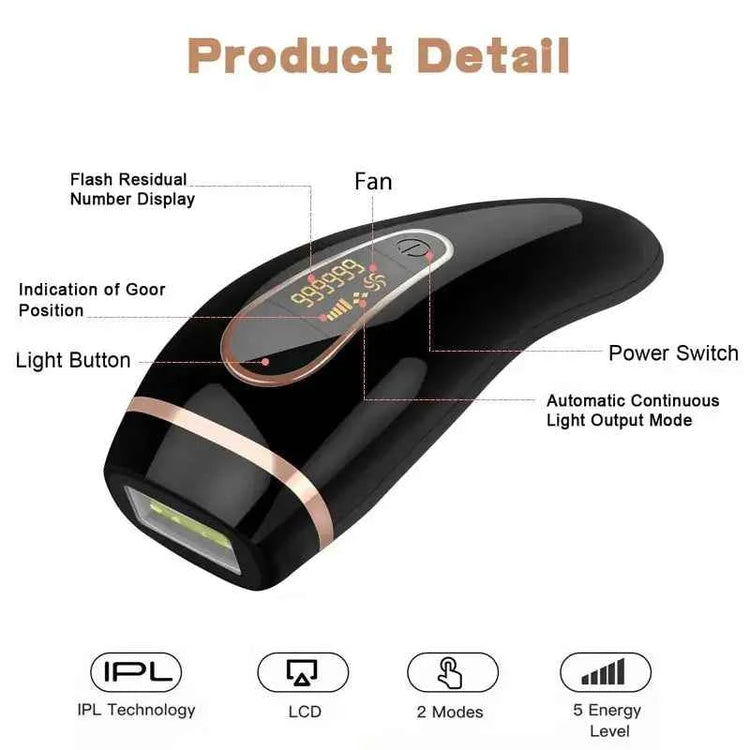 professional permanent IPL epilator laser Hind Boutique