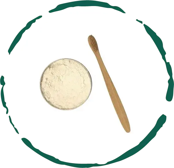 All-Natural Tooth Powder. Eco-Friendly. Hind boutique
