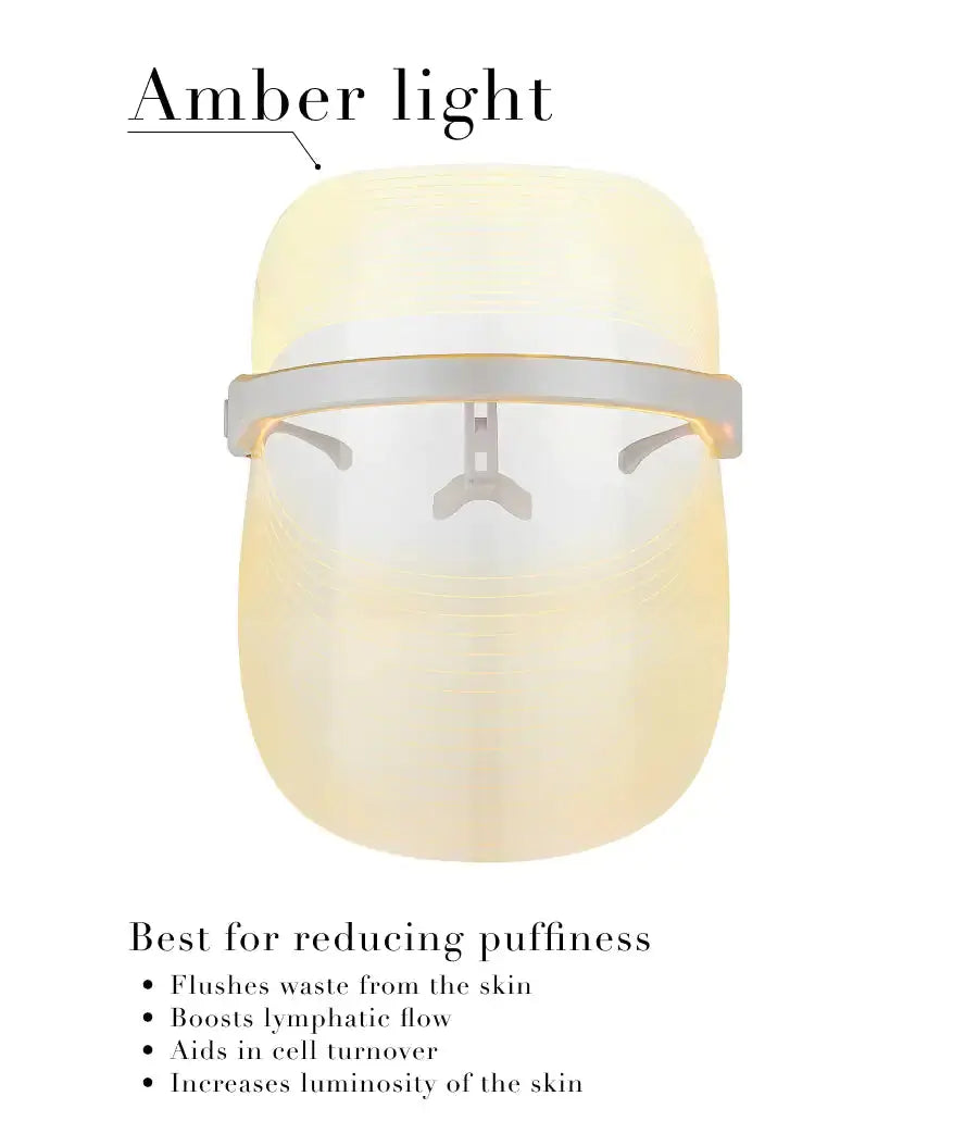 Solaris Laboratories NY How To Glow 4 Color LED Light Therapy Mask SALE Hind boutique