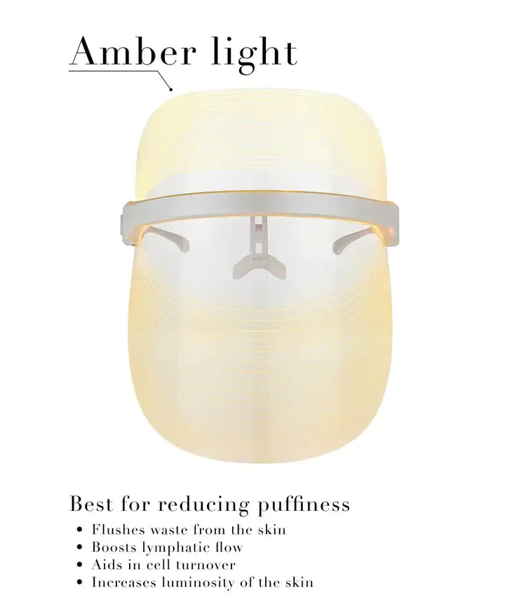 Solaris Laboratories NY How To Glow 4 Color LED Light Therapy Mask SALE Hind boutique