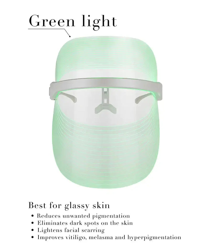Solaris Laboratories NY How To Glow 4 Color LED Light Therapy Mask SALE Hind boutique