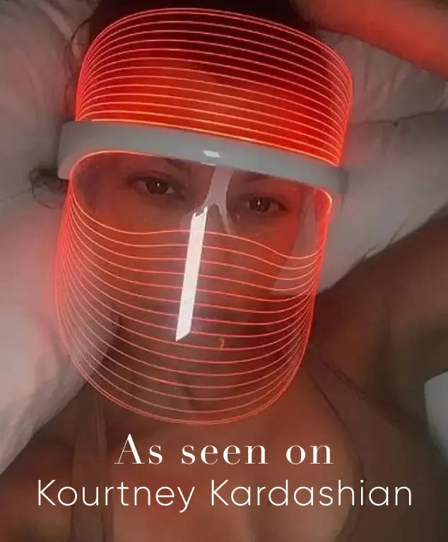 Solaris Laboratories NY How To Glow 4 Color LED Light Therapy Mask SALE Hind boutique