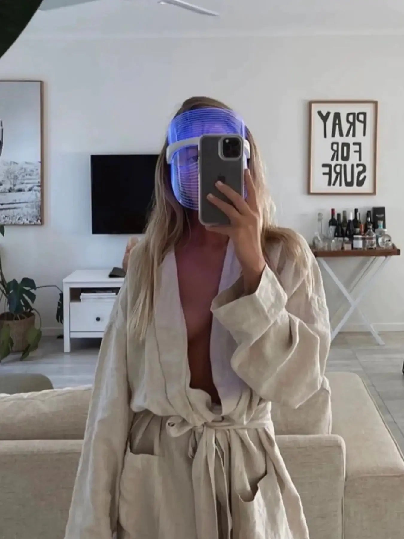 Solaris Laboratories NY How To Glow 4 Color LED Light Therapy Mask SALE Hind boutique