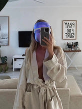 Solaris Laboratories NY How To Glow 4 Color LED Light Therapy Mask SALE Hind boutique